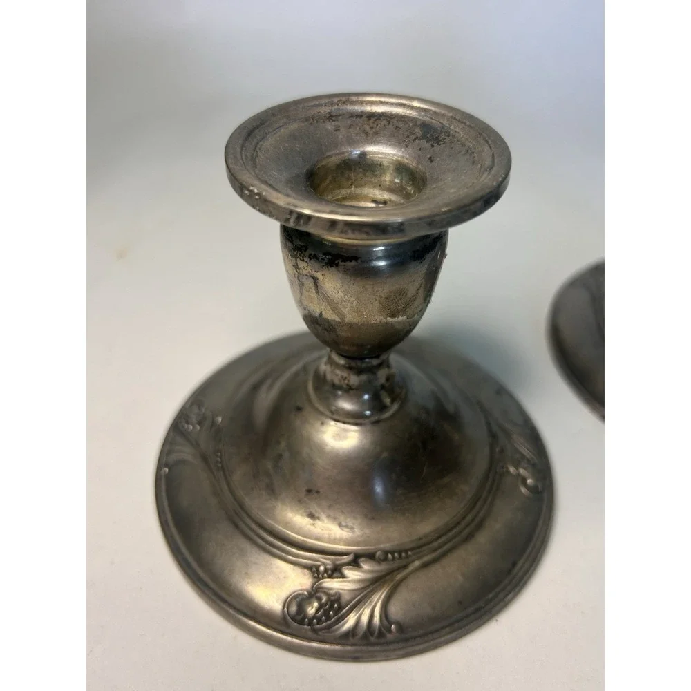 Sterling Silver Spring Glory International Weighted Reinforced 241 Candlesticks